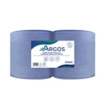 Bobine essuyage bleue à dévidage central 350m - ARGOS