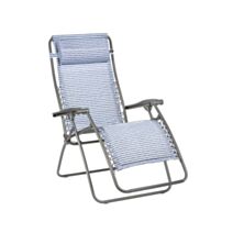 Fauteuil relaxation rsxa matelassé marine