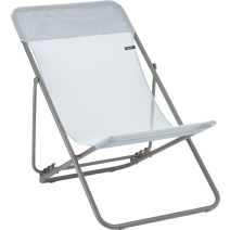 Chaise longue pliable Maxi 94 x 62 x 83 cm bleu - LAFUMA