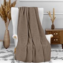 Plaid Cocooning taupe