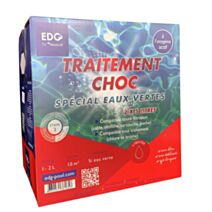 Kit traitement eau verte 5 L - EDG by AQUALUX