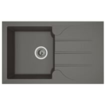 Evier 1 bac 81x50cm Aloa gris - DIADEM