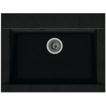 Evier 1 bac 66x50cm Hexo noir DIADEM