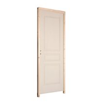 Bloc Porte Alvéolaire Décoratif Modèle 3 Panneaux Traverse Droite Eco - BALLAY