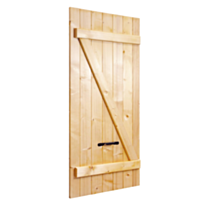 Kit Volet battant bois 158x62cm recoupable