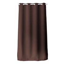 Rideau occultant chocolat 140x240