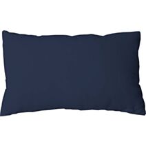 Coussin non dehoussable bleu marine 30x50