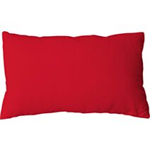 Coussin non dehoussable rouge 30x50