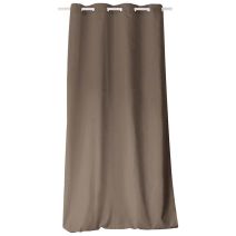 Rideau 8oeillet vison 135x240