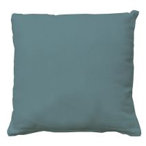 Coussin coton 40 x 40 cm lagon
