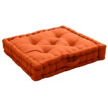 Coussin de sol Panama flamingo 50x50cm OEKO-TEX