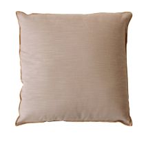 Coussin déhoussable Vegetalis 40 x 40 cm beige - DECOSTARS