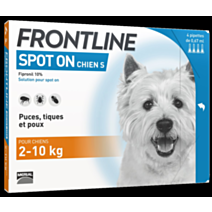Pipette antiparasitaire spot on chien 2-10kg 4