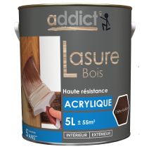 Lasure bois bleu 5 l chêne rustique