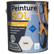 Peinture sol 2.5 l galet