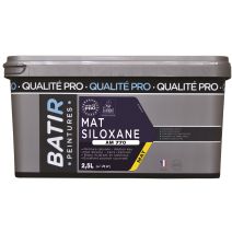 Peinture mat siloxane am770 2.5 l blanc
