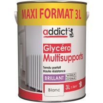 Peinture multisupport 3 l blanc brillant