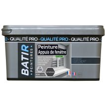 Peinture appuis de fenêtre gris anthracite 2,5 l