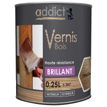 Vernis bois brillant chêne clair 250 ml