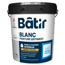 Peinture mur/plafond chantier 15 l blanc mat