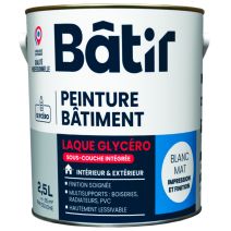 Laque multisupport 2.5 l blanc mat