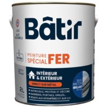 Peinture spéciale fer 2 l bleu breton brillant