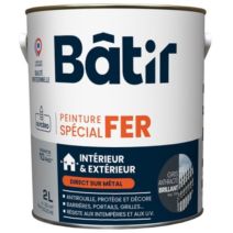 Peinture spéciale fer 2 l anthracite brillant