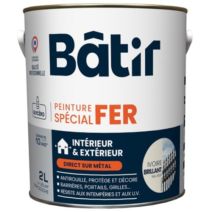 Peinture spéciale fer 2 l ivoire brillant