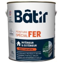 Peinture spéciale fer 2 l vert basque brillant