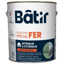 Peinture spéciale fer 2 l vert provence brillant