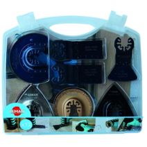 Coffret 12 accessoires multi-matériaux