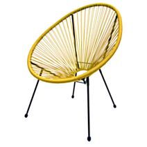 Fauteuil de jardin Copacabana moutarde