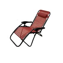 Chaise pliante multiposition Siesto 108 x 109 x 67 cm terracotta - CIDDECO