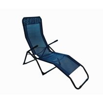 Bain de soleil Peps II 136x94x58cm bleu caraïbes 