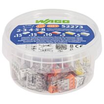 50 bornes de connexion rapide mixtes S2273 - WAGO