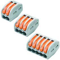 Seau 50 bornes "wago s222" à cliquet