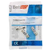 3 fusibles à voyant 10A 8,5x23mm BAT030717 - BATILEC