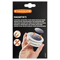 Fixations aimantées pour détecteur de fumée