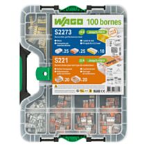 Malette 100 bornes de connexion auto S2273+S221 - WAGO