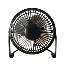 Mini ventilateur USB Noir 10cm