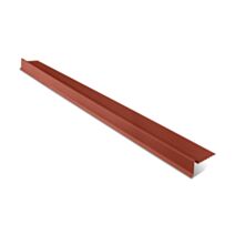 Tuile de rive Acier R Deep Rouge mat 120cm