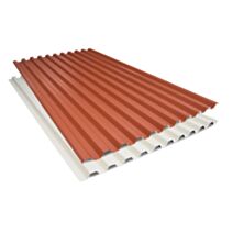Tôle Biface multiusage 75x135cm Rouge Beige - BACACIER