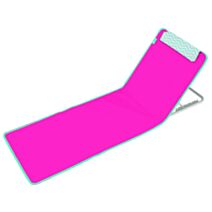 Matelas avec cale dos Clic clac des plages Rose