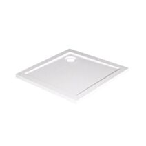 Receveur de douche à poser Bull 80x80x4cm Résine SMC Blanc