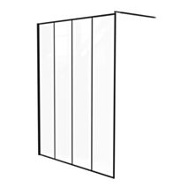 Paroi de douche à l'italienne aspect verrière L120xH200cm - ONDEE