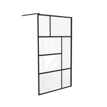 Paroi de douche Trendy Fabrilia noir mat 90cm - ONDEE