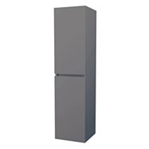 Colonne salle de bain Trendy 2 portes 30x30x120cm gris