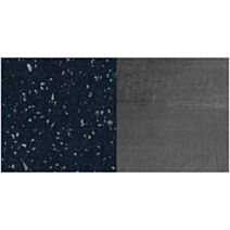 Crédence Reversible Noir Paillete/Pierre Ardoise 300x60cm