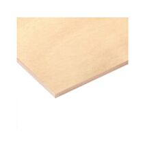 Panneau contreplaqué prédécoupé Peuplier Intérieur 80x60x0,5cm
