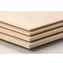 Panneau de bois contreplaqué Okoumé intérieur 250x122x1,5cm